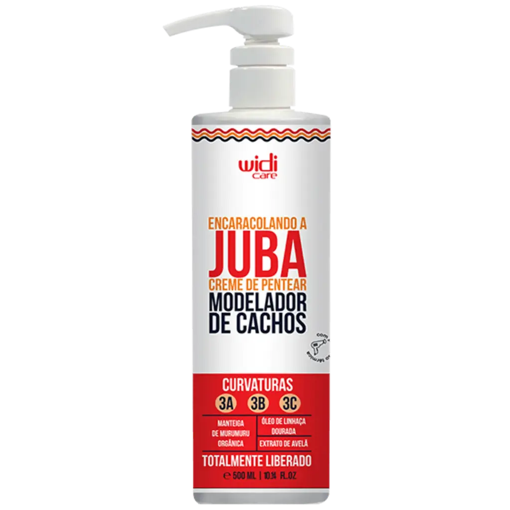 Curl-Defining Leave-In Cream - Encaracolando a Juba - Widi Care 500ml