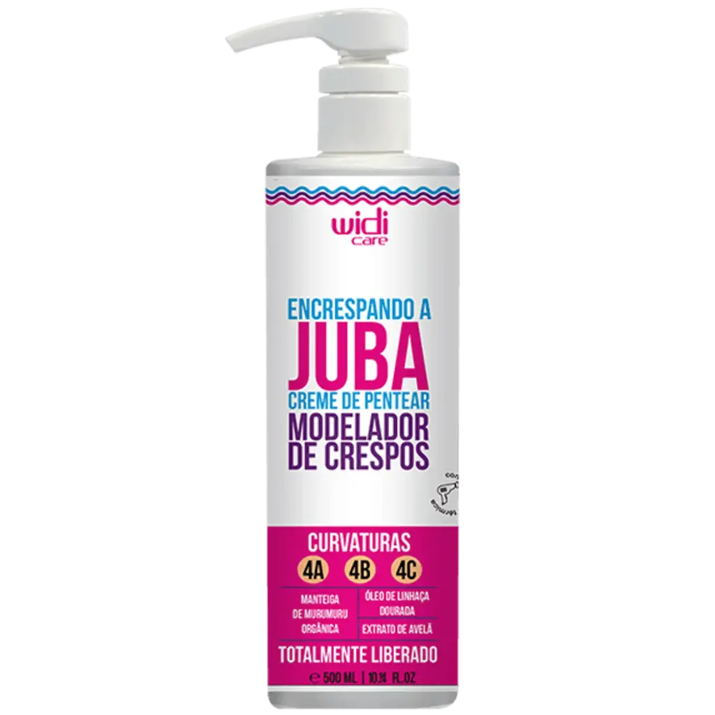 Creme de Pentear Modelador para Crespos - Encrespando a Juba - Widi Care 500ml