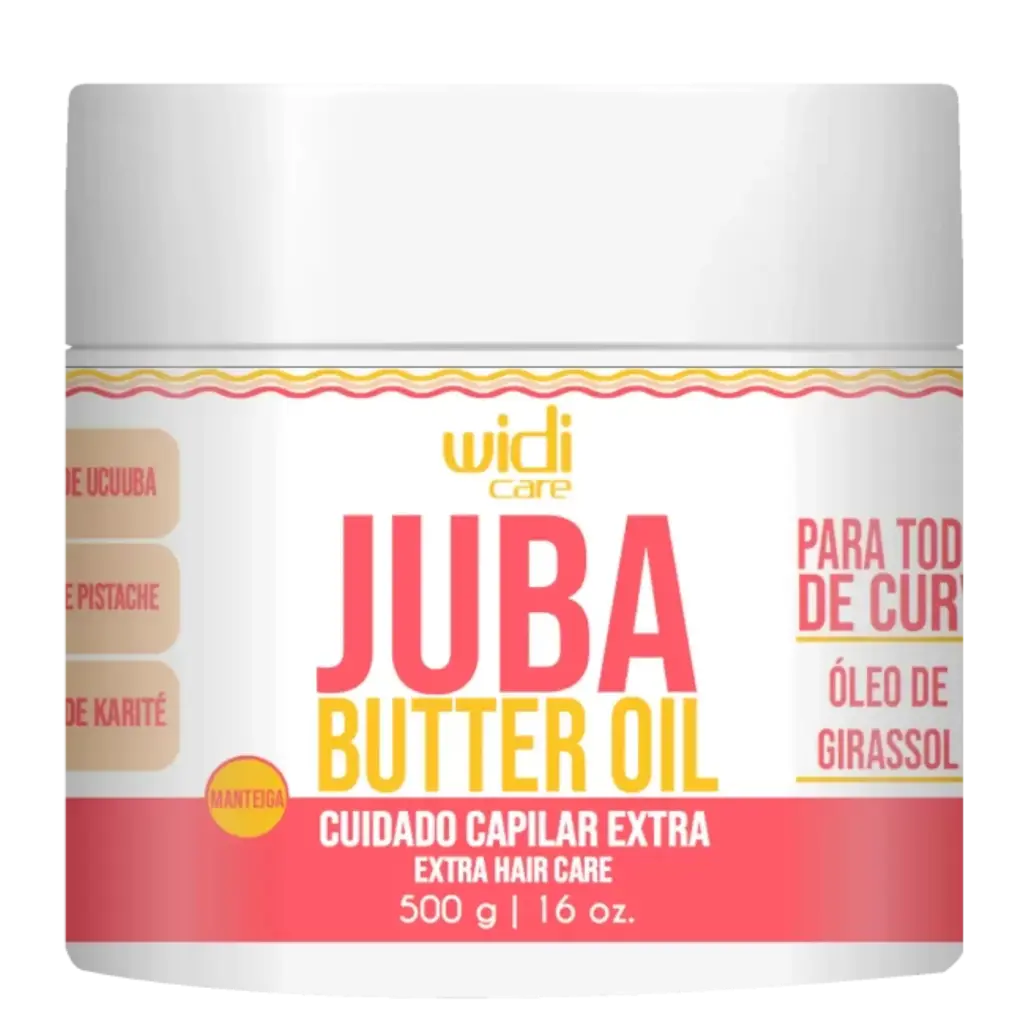 Máscara Manteiga de Óleos - Juba Butter Oil - Widi Care 500g