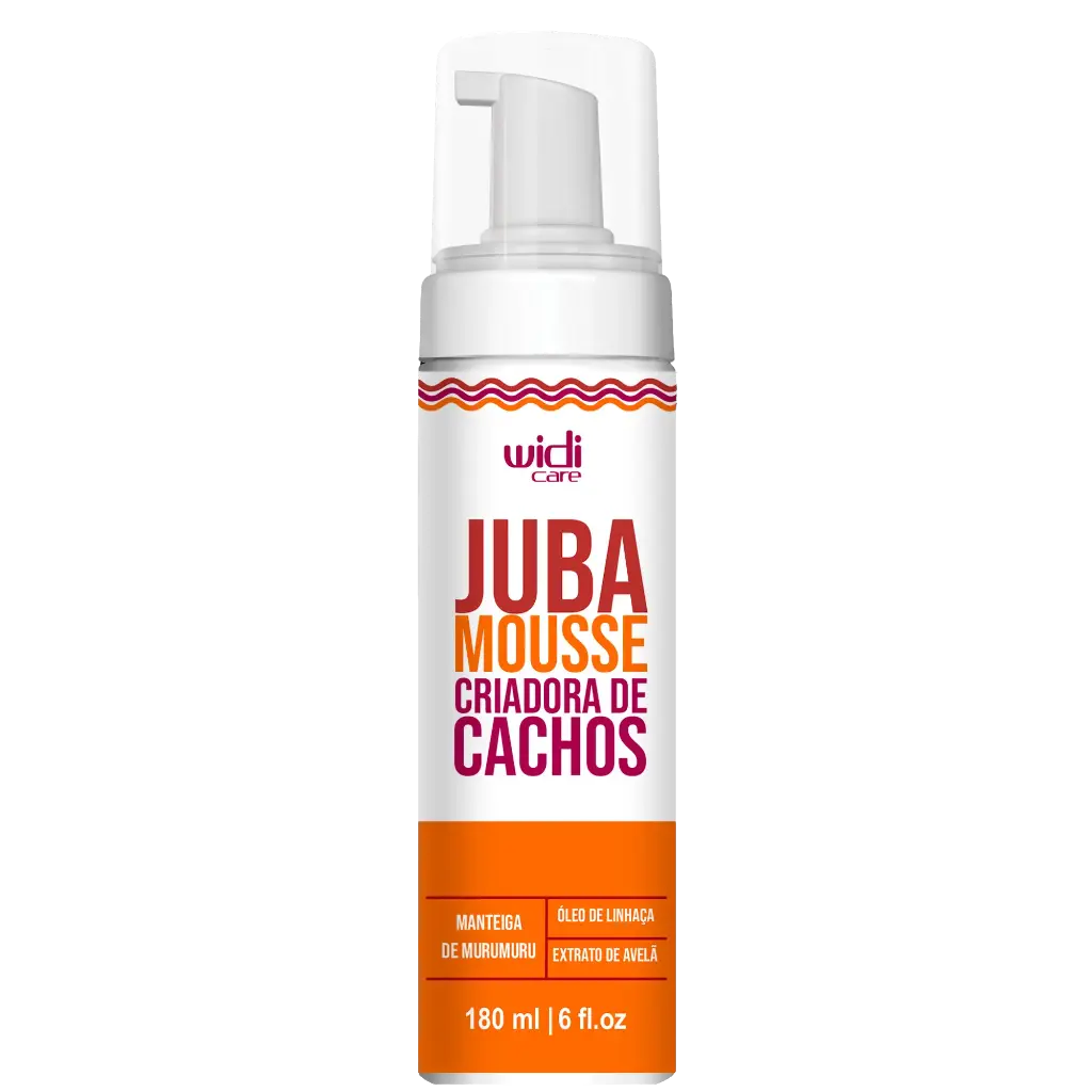 Mousse Boucleuse - Juba Mousse Criadora de Cachos - Widi Care 200ml
