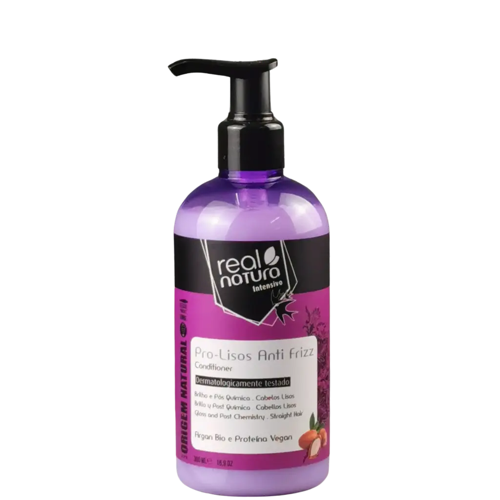 Conditioner for Straight Hair - Pro-Lisos Anti Frizz - Real Natura 300ml
