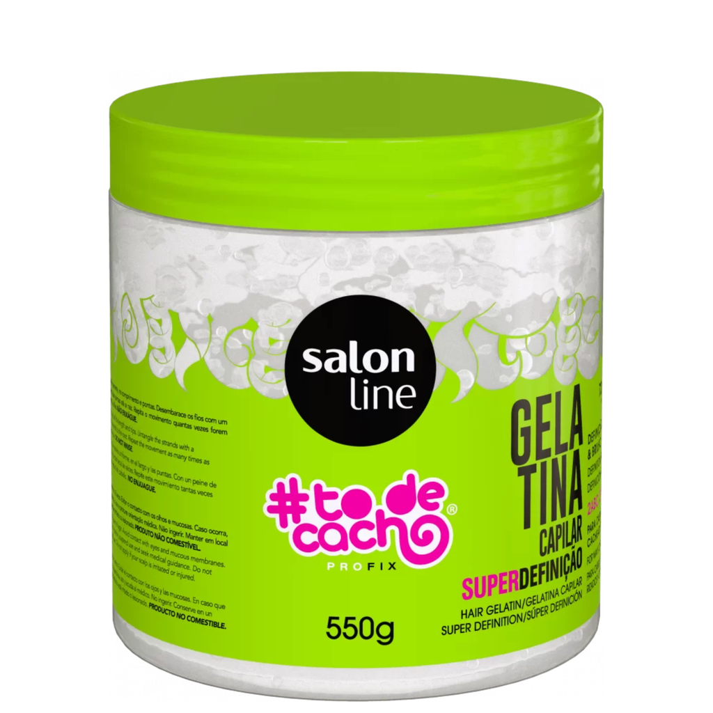 Gelée - #ToDeCacho Super Définition - Définit et Contrôle les Boucles - Salon Line 550g
