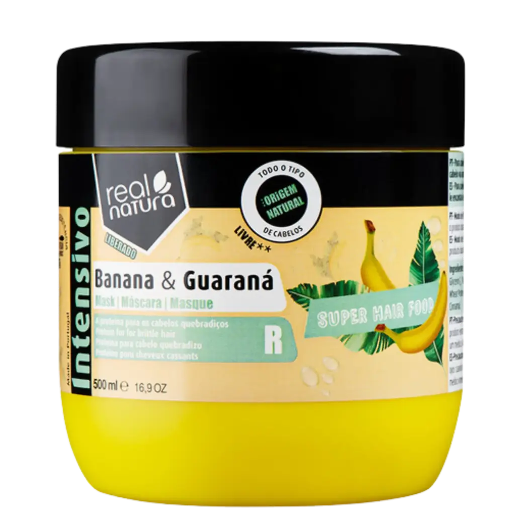 Repair Mask for Blonde Hair - Pro-Loiro Reparação -  Camomila e Proteína de Trigo - Real Natura 500ml