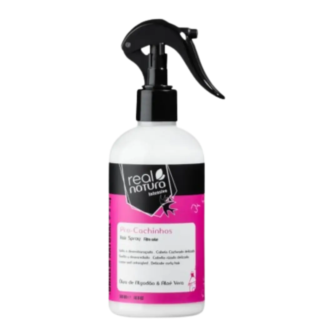 Children's Bi-Phase Spray  - Pro-Cachinhos - Cotton Vegetable Oil - Real Natura 300ml