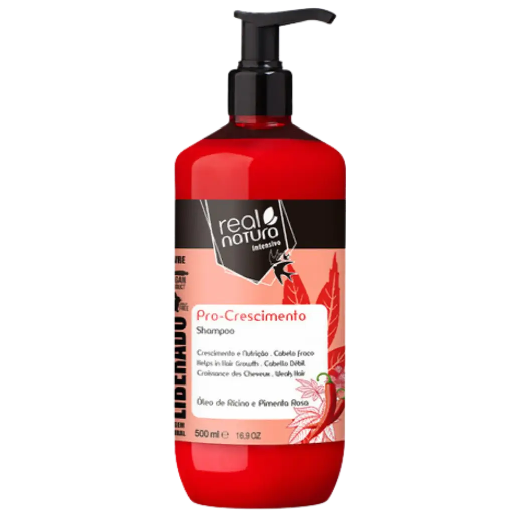 Growth Shampoo - Pro-Crescimento - Real Natura 500ml