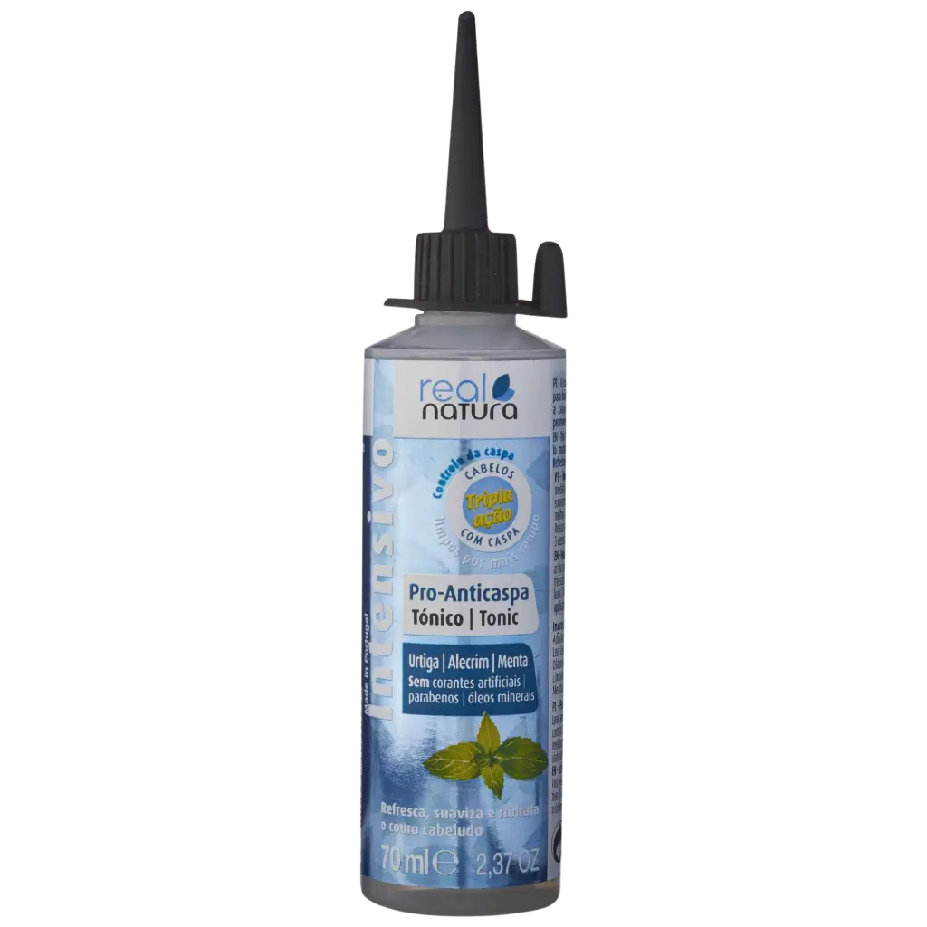 Tonique pour le Contrôle des Pellicules - Pro-Anticaspa - Real Natura 70ml