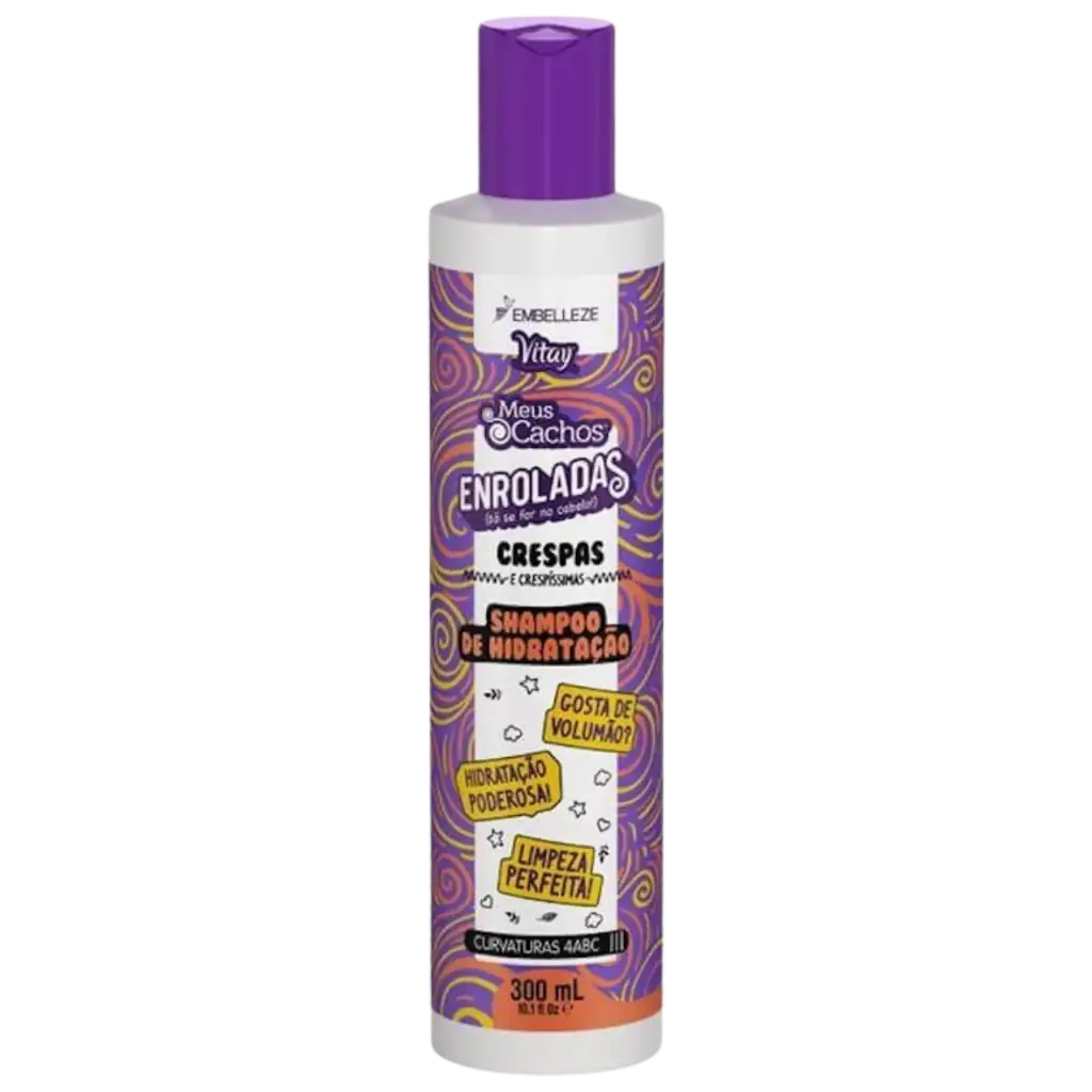 Shampoo for Coily Hair - Meus Cachos Enroladas Crespas - Novex 300ml