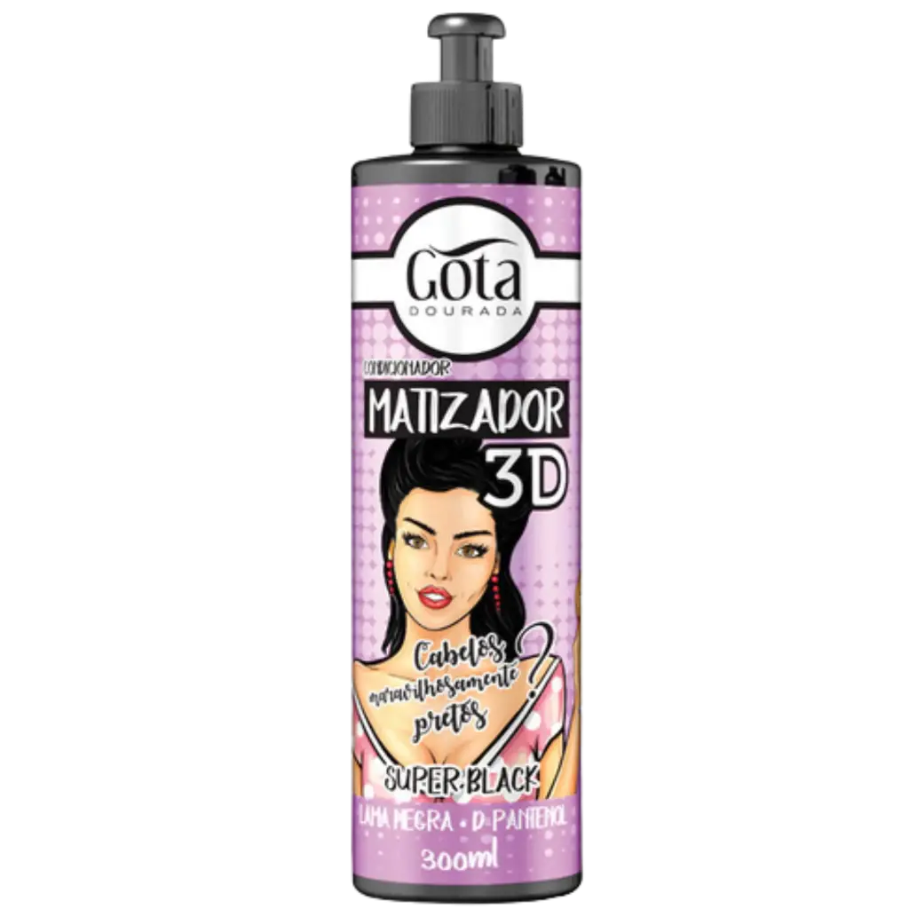 Toning Mask - Super Black - Gota Dourada 300ml