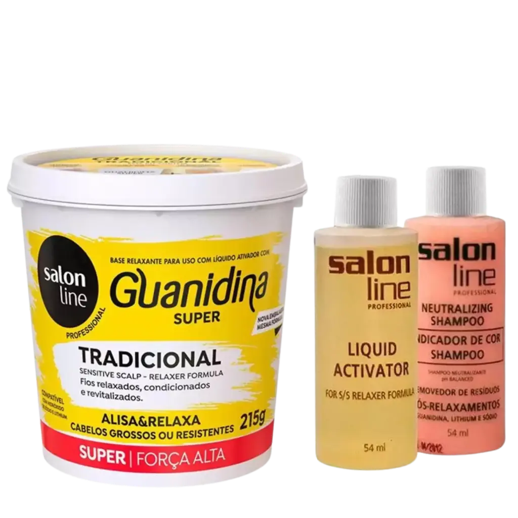 Relaxer with Guanidine - Traditional Super - Salon Line 218g