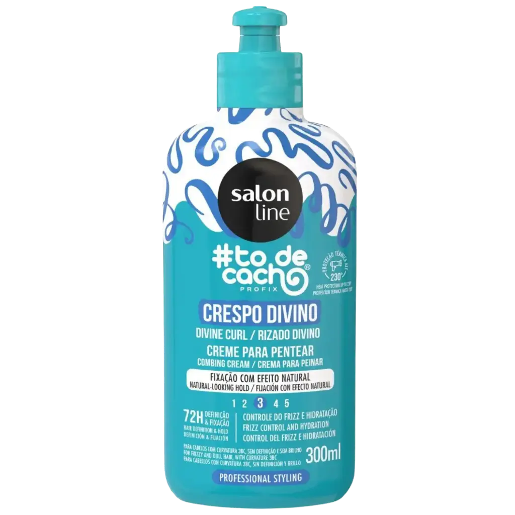 Leave-In Cream for Coily Hair - #To de Cacho Profix - Crespo Divino - Salon Line 300ml
