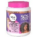 Mask & Leave-In Cream for Curly and Coily Hair - Mix Óleos 2em1 - Salon Line 1kg