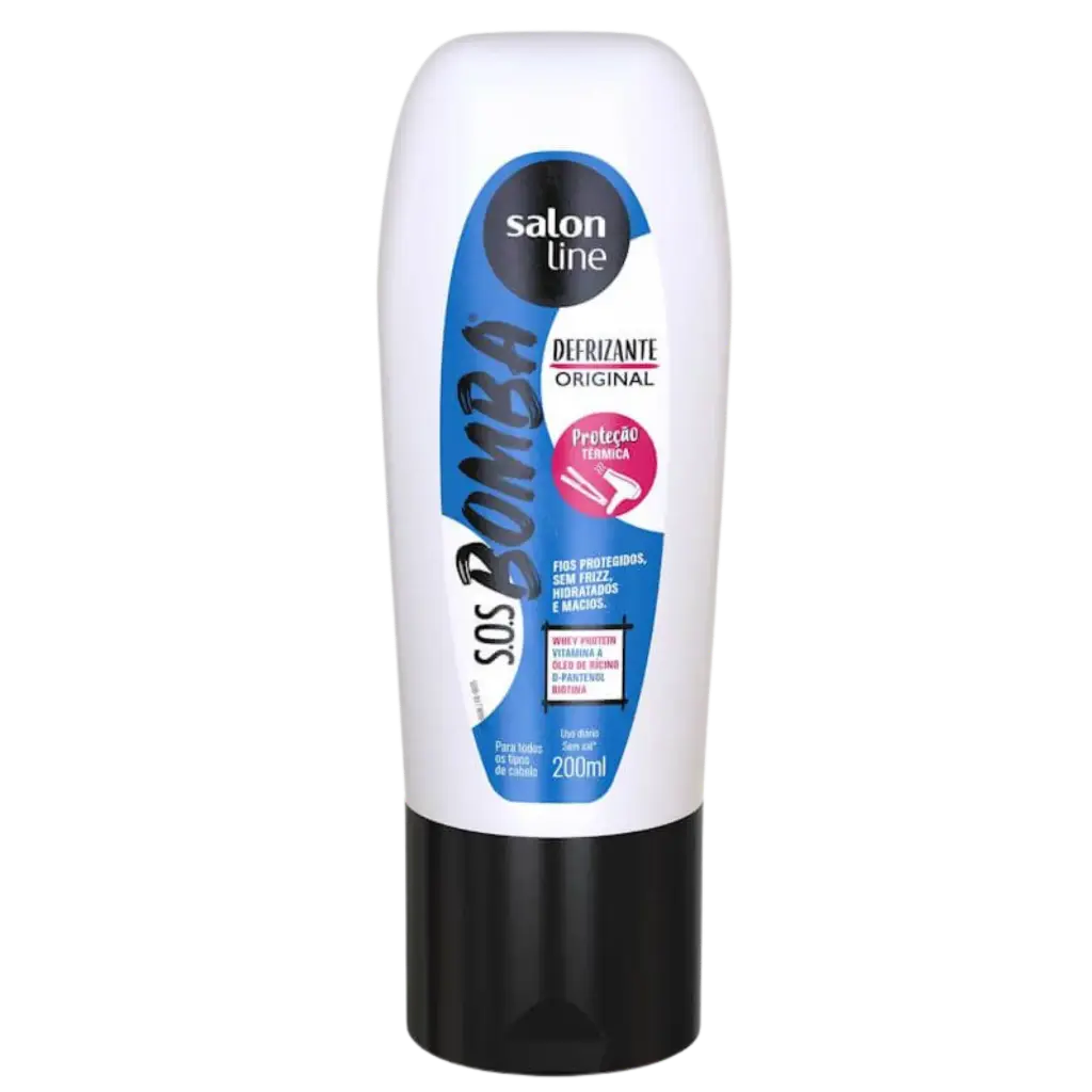 Crème Coiffante Vitaminée Anti-Frisottis - SOS Bomba Original - Salon Line 200ml