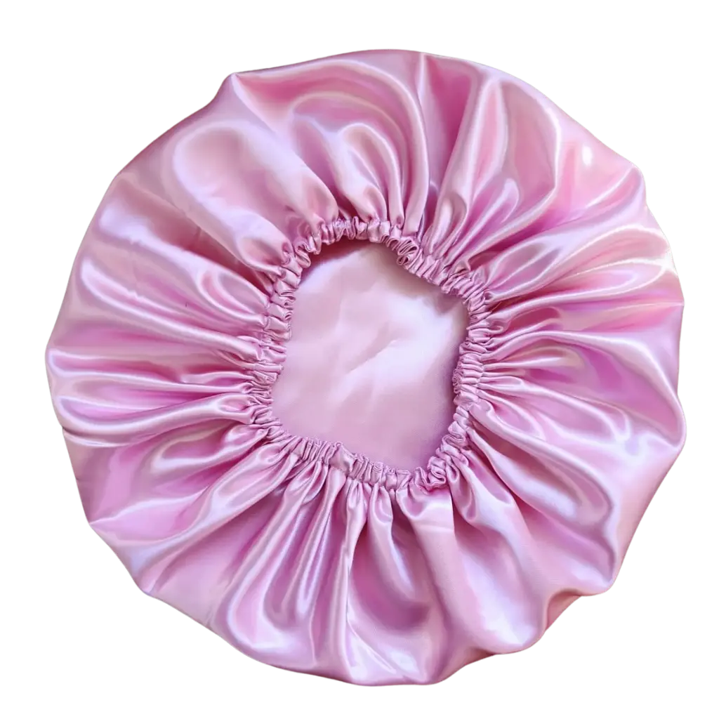 Anti-Frizz Satin Bonnet - Handmade - Double-Sided Satin - Large Sizes