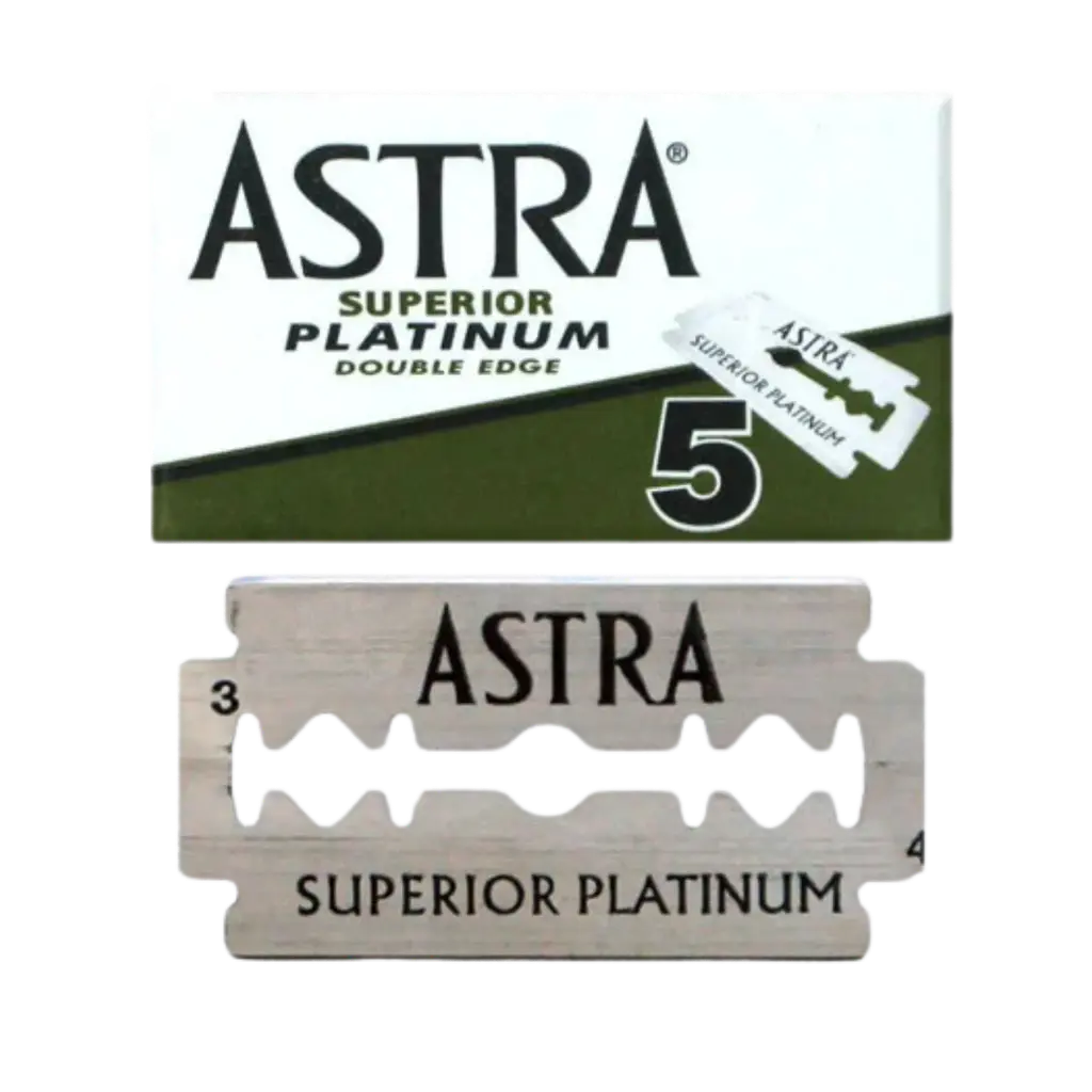 Platinum Double Edge Blades - Astra - (5 Count)