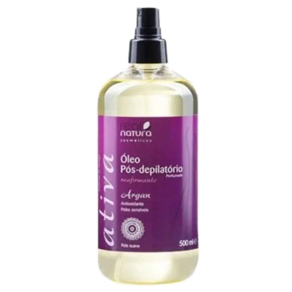 Firming Oil - Post-Depilatory Argan - Real Natura 500ml 