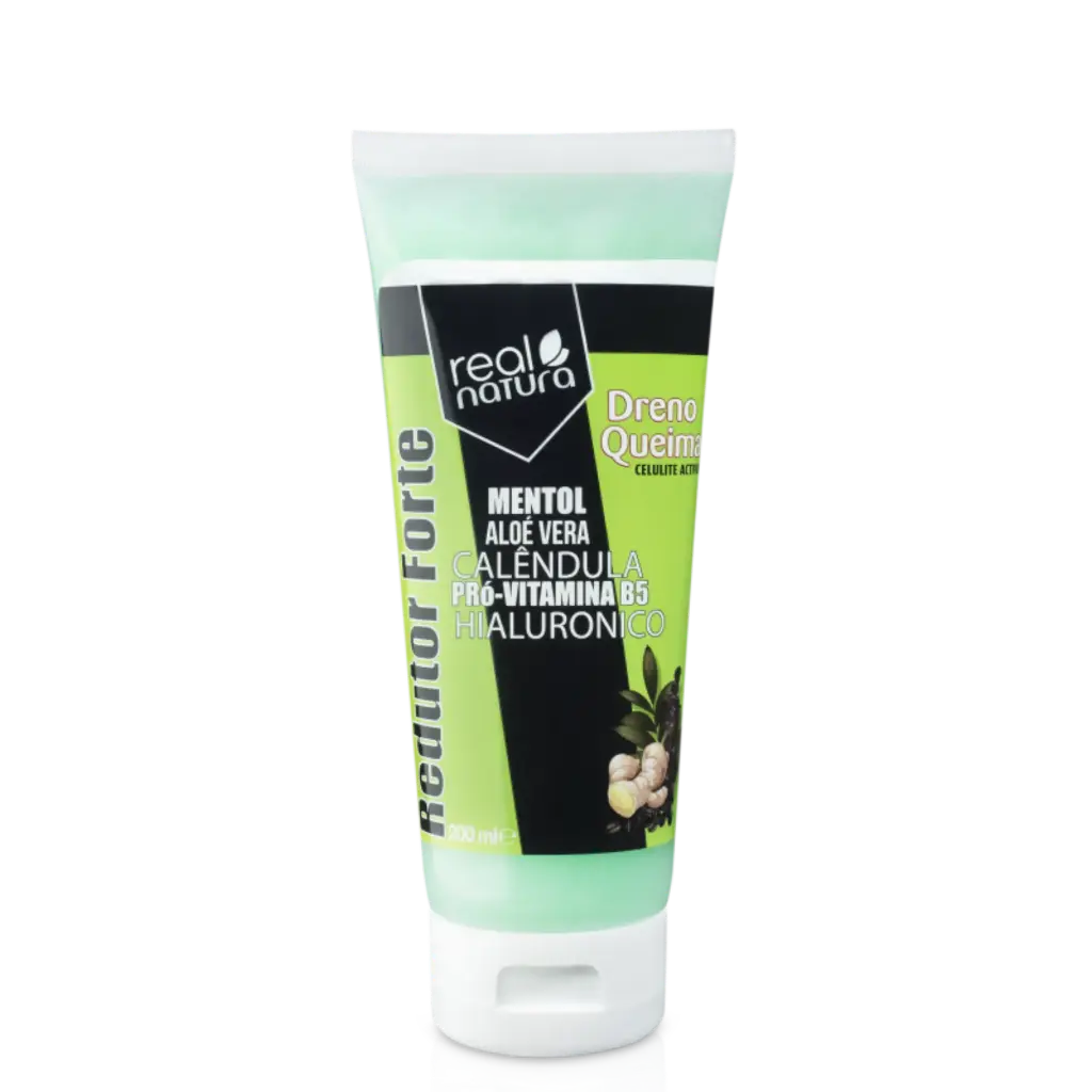 Gel de massage anti-cellulite à effet froid - Dreno Queima - Real Natura 200ml
