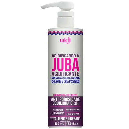 [7898623243231] Masque Acidifiant Cheveux Crépus - Acidificando a Juba - Widi Care 500ml