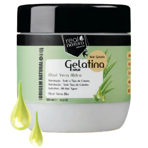 [5600493406263] Hair Gelatin Bio - Aloe Vera Hidra - Real Natura 500ml