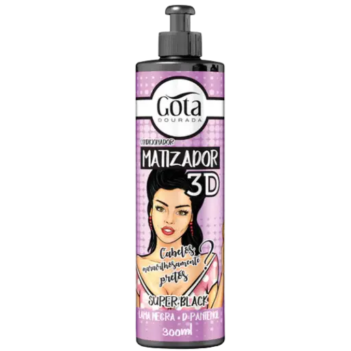 [7897158724840] Toning Mask - Super Black - Gota Dourada 300ml