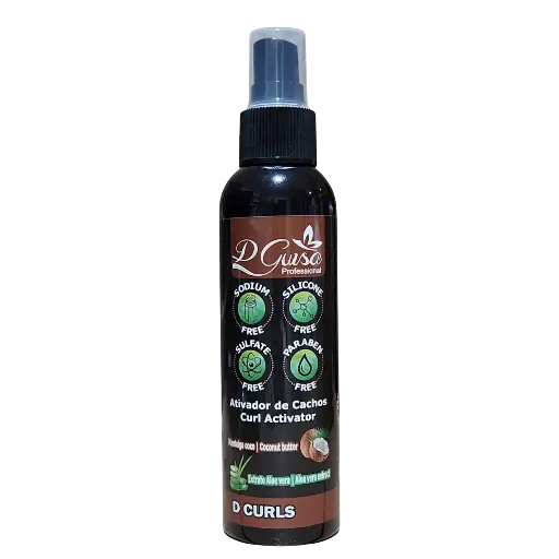 [0] Curl Activator Spray - Coconut and Aloe Vera - D Guisa 150ml