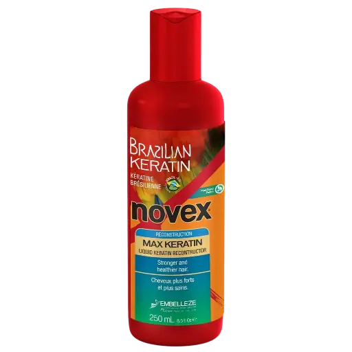[876120002848] Reconstructive Liquid Keratin - Max Brazilian Plant-Based Keratin - Novex 250ml