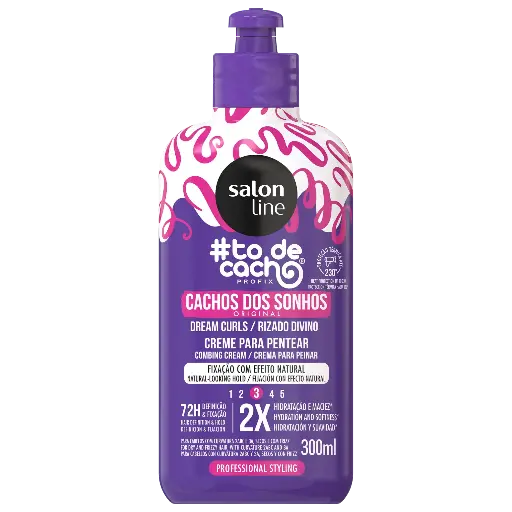 [7908458325269] Leave-In Cream for Curly Hair - #To de Cacho Profix - Dream Curls - Salon Line 300ml