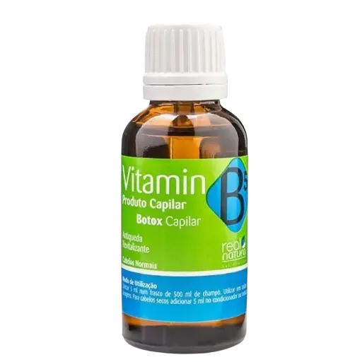 [5600493401992] Vitamin B5 - Revitalizing Anti-Hair Loss Hair Product - Hair Botox - Real Natura 30ml