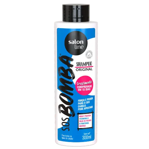 [7908458303915] Champô Vitaminado - SOS Bomba Original - Salon Line 300ml