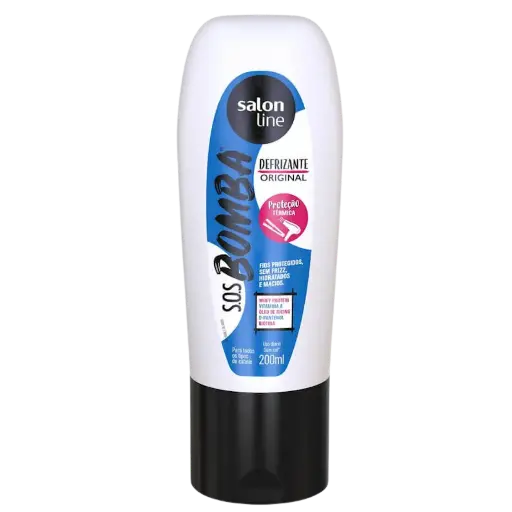 [7908458305643]  Vitamin Anti-Frizz Styling Cream - SOS Bomba Original - Salon Line 200ml