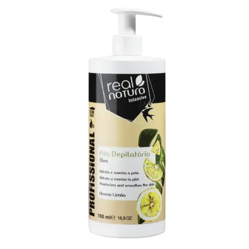 [5600493410017] Óleo Pós-Depilatório Profissional - Limão - Real Natura 700ml