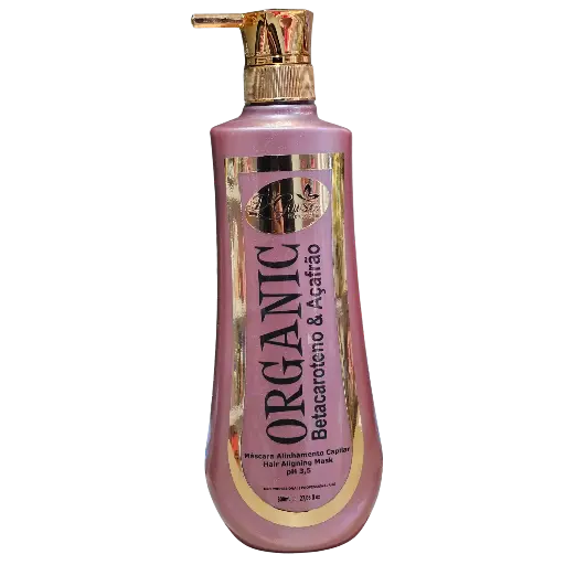 [7892451224783] Formaldehyde-Free Brazilian Hair Straightening - Organic - Beta-Carotene & Turmeric - D Guisa 800ml