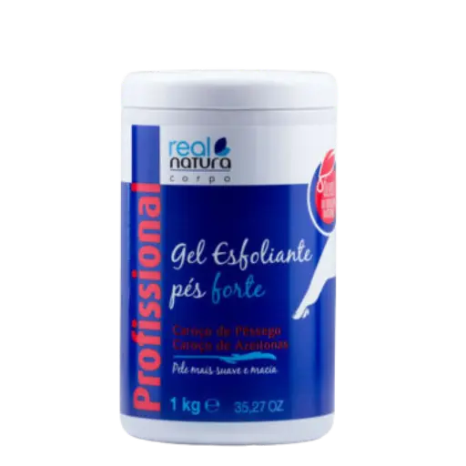 [5600493405167] Gel Esfoliante Profissional - Remove Células Mortas da Pele - Real Natura 1000ml